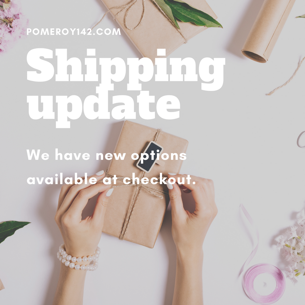 We've launched better shipping options