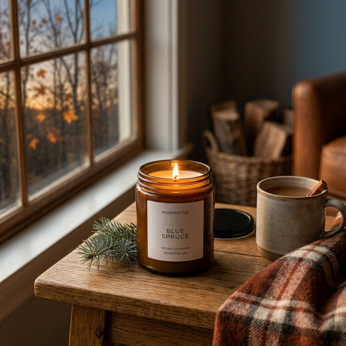 Blue Spruce Soy Candle