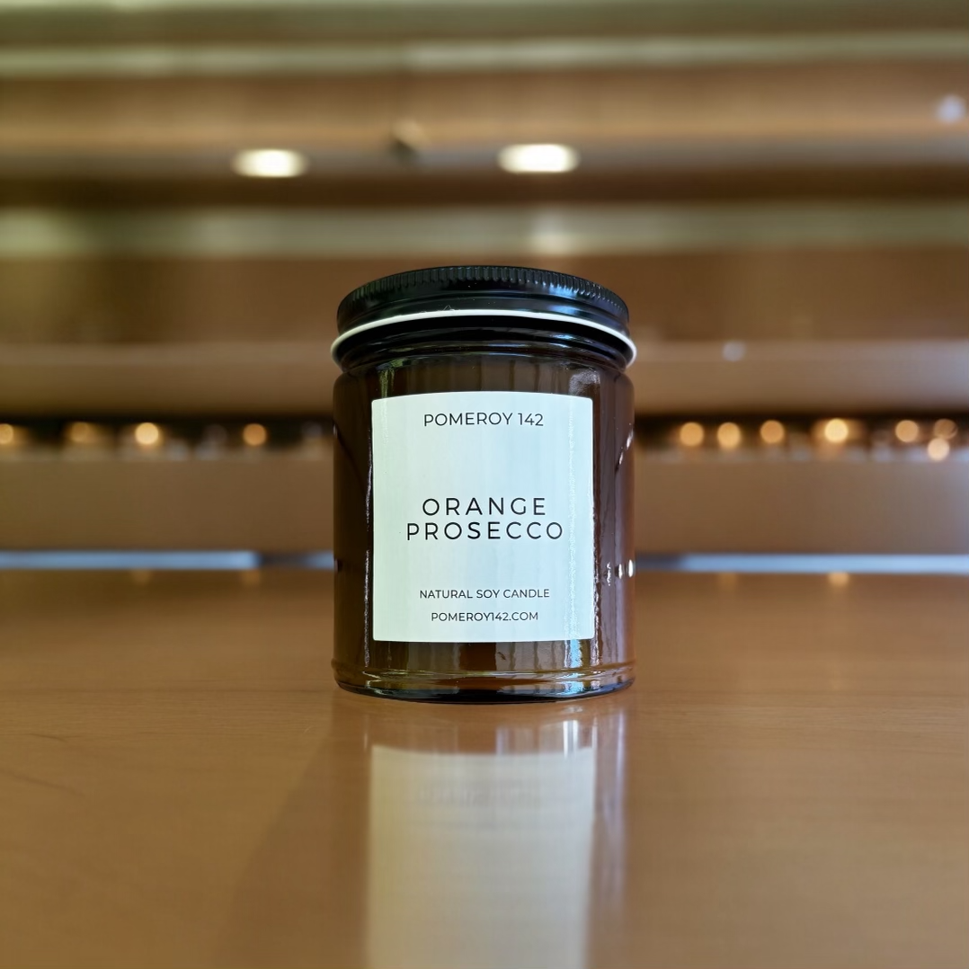 Orange Prosecco – Bright Citrus Celebration Soy Candle | Pomeroy 142