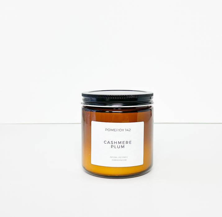 Cashmere Plum Soy Candle