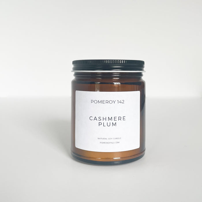 Cashmere Plum Soy Candle