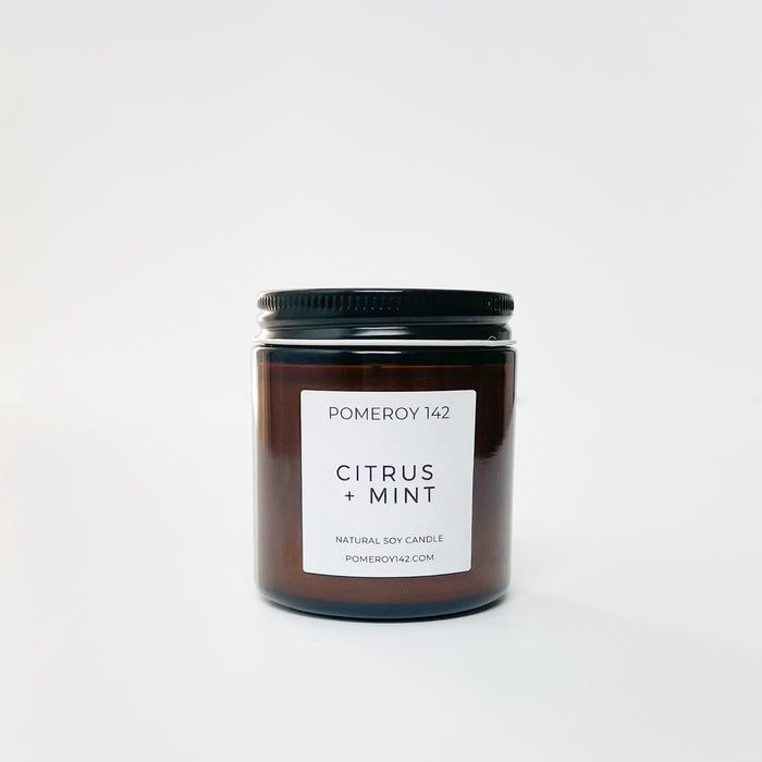 Citrus + Mint Soy Candle