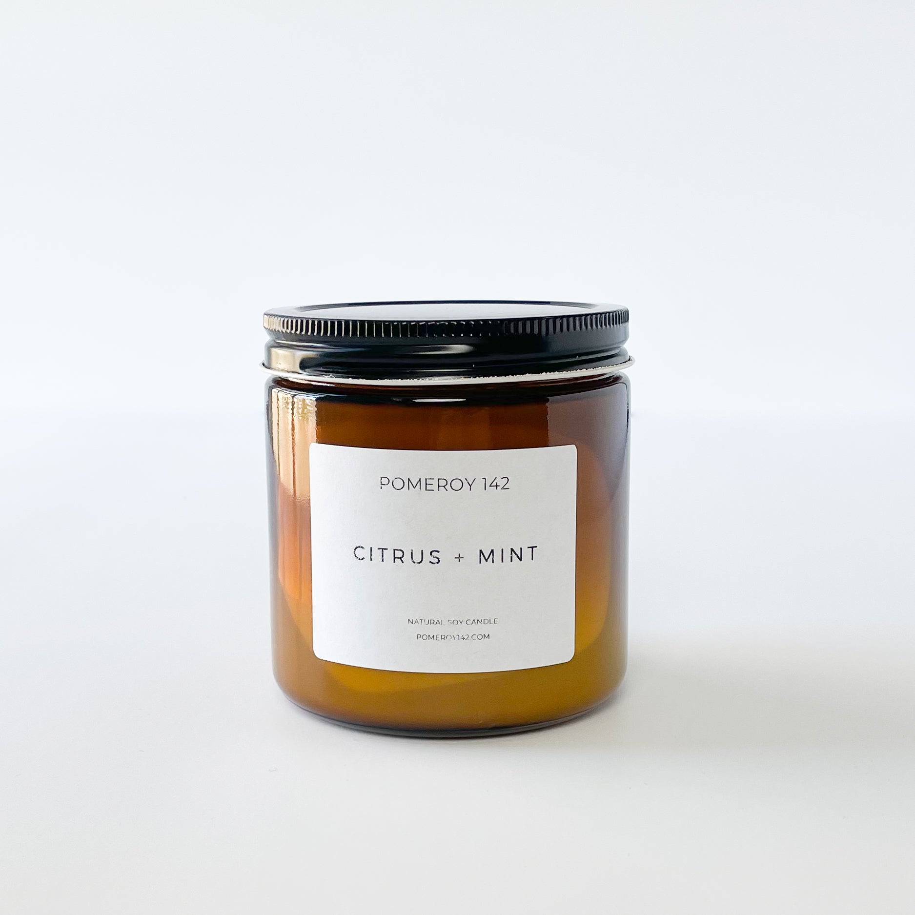 Citrus + Mint – Fresh Summer Soy Candle | Pomeroy 142