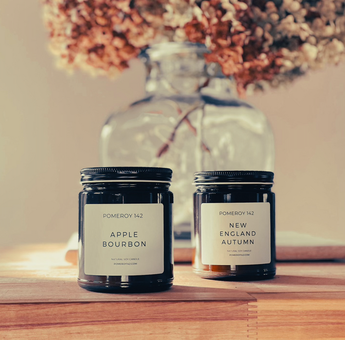 Apple Bourbon Soy Candle