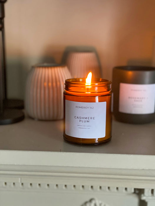 Cashmere Plum Soy Candle