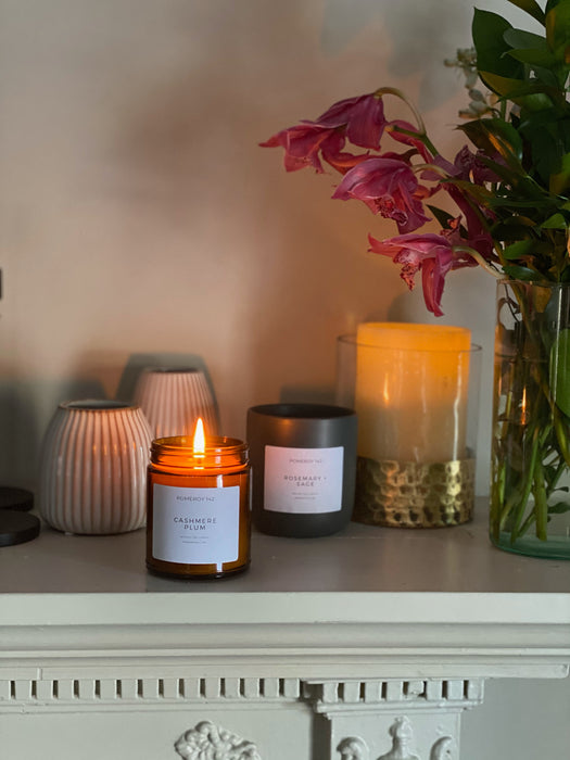 Cashmere Plum Soy Candle