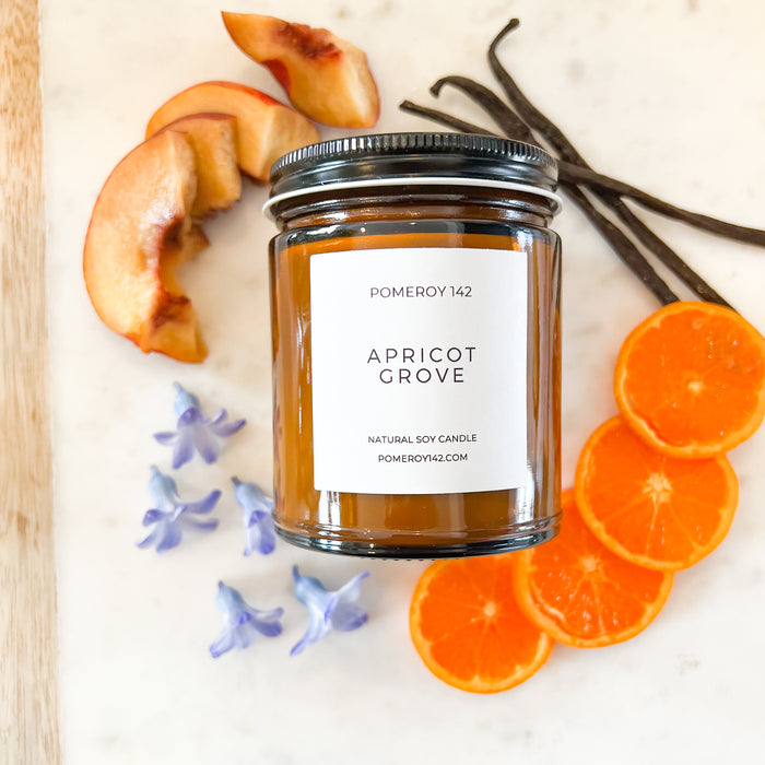 Apricot Grove Soy Candle